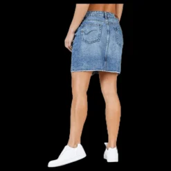 Discount Only Sky Life Reg Dnm Skirt Blue Blå