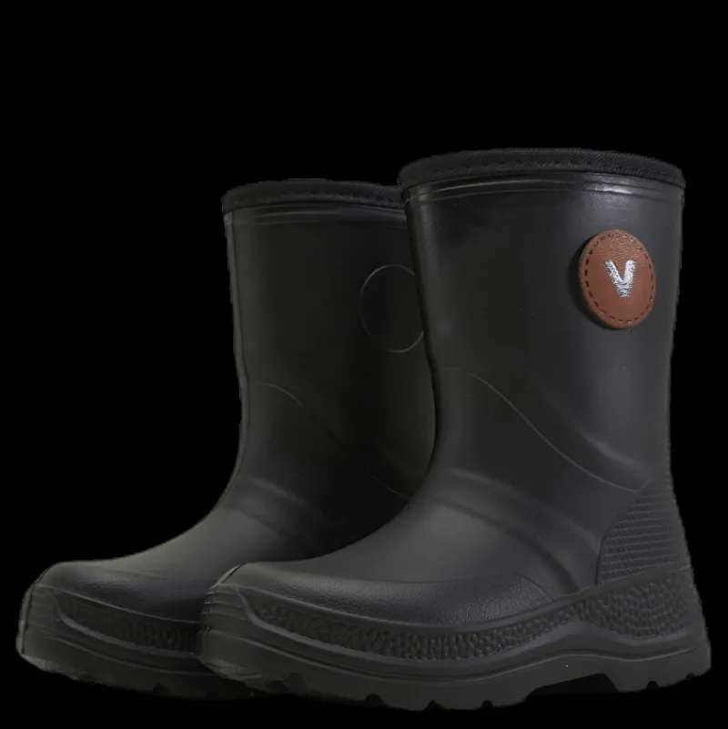 Virvelvind Slask Lightweight Padded Boot Black Svart Hot