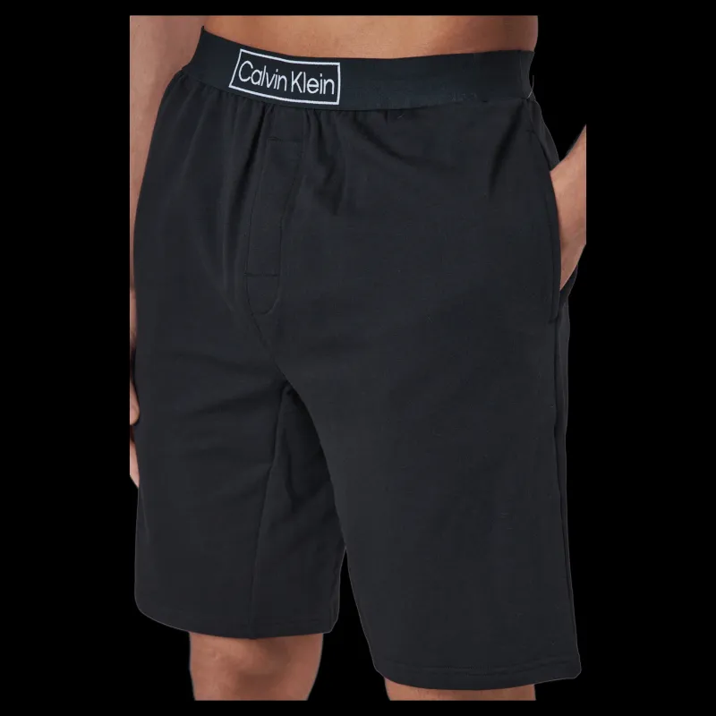 Calvin Klein Sleep Short Black Svart Discount