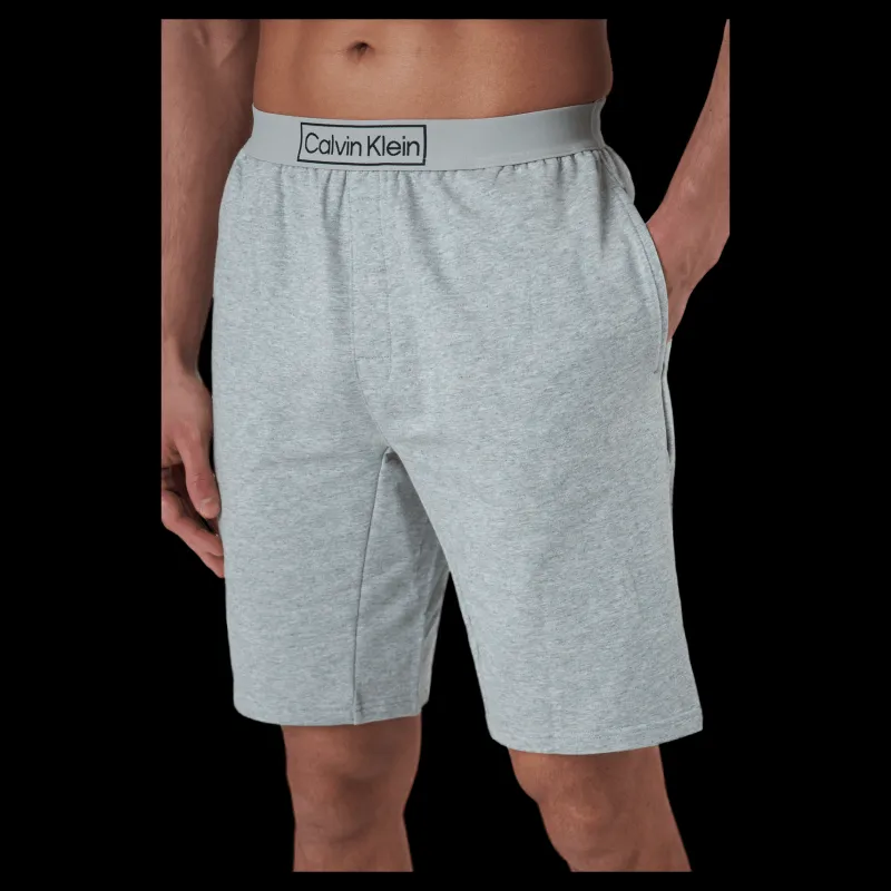Calvin Klein Sleep Short Grey Heather Grå Discount
