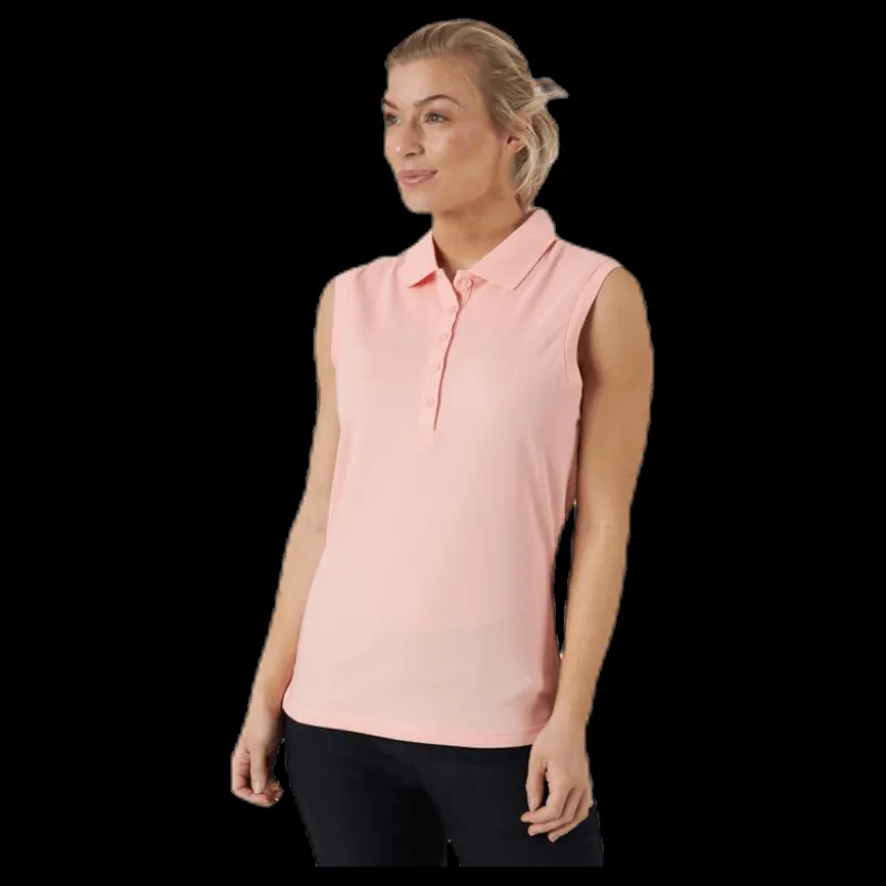 Wilson Staff Sleeveless Polo Orange