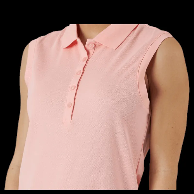 Wilson Staff Sleeveless Polo Orange