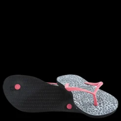 Havaianas Slim Leopard Pink/Black Rosa och Svart Online