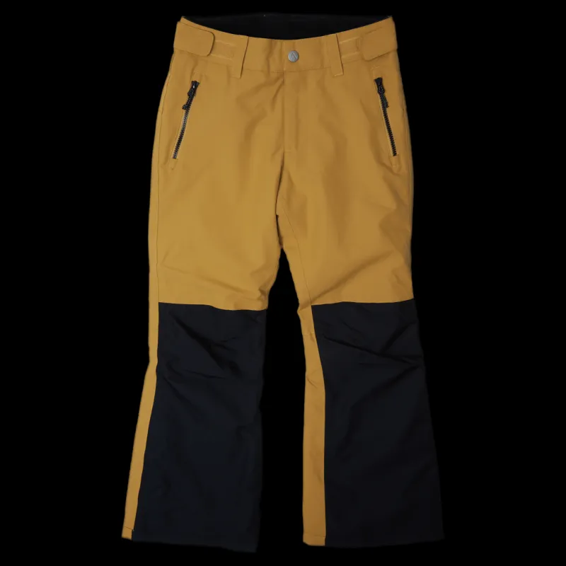 ColourWear Slim Pant Khaki Orange New