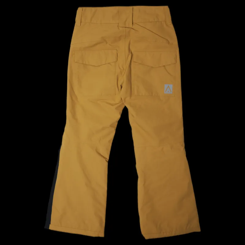 ColourWear Slim Pant Khaki Orange New
