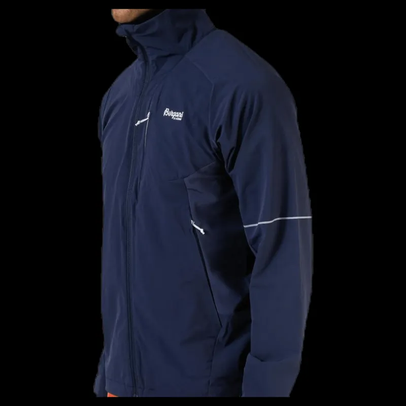 Hot Bergans of Norway Slingsby LT Softshell Jacket Blue/White Blå och Vit