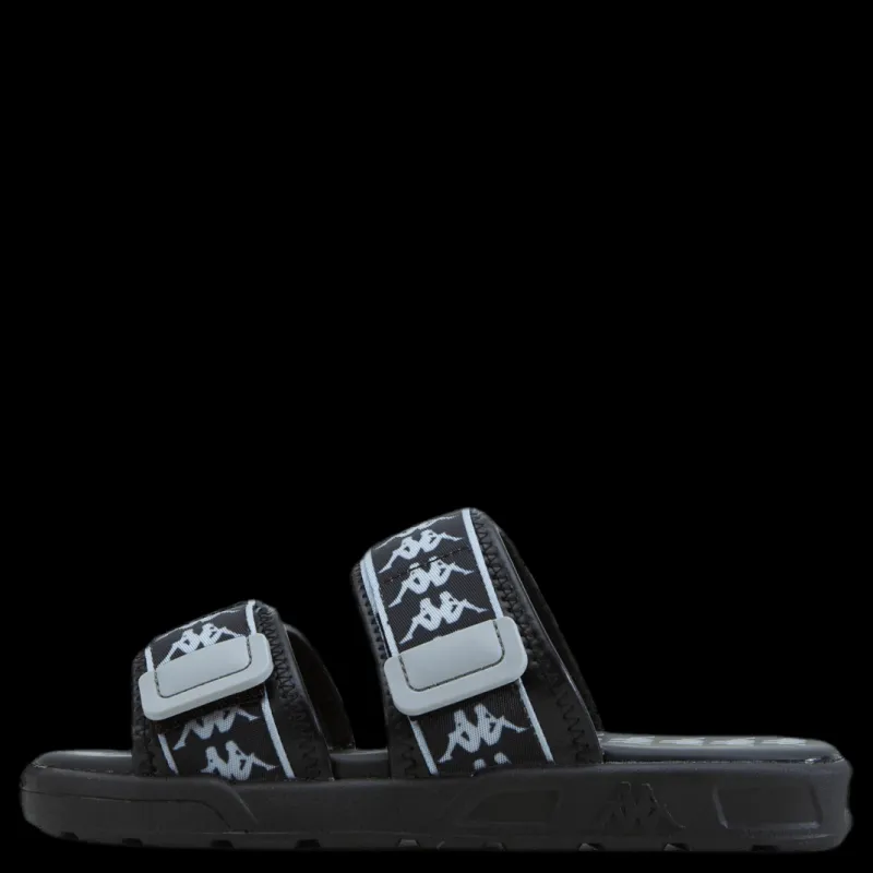 Kappa Slipper, Authentic Banda Aster Black/Silver Svart och Silver Best