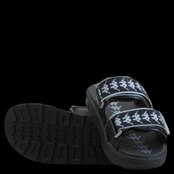 Kappa Slipper, Authentic Banda Aster Black/Silver Svart och Silver Best