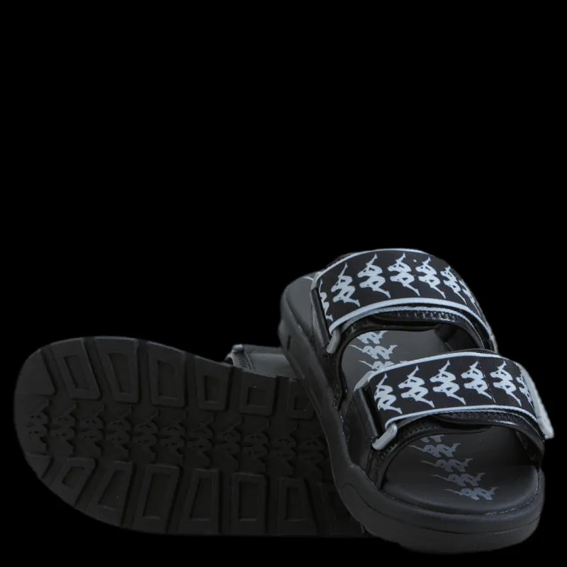 Kappa Slipper, Authentic Banda Aster Black/Silver Svart och Silver Best