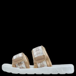 Kappa Slipper, Authentic Banda Aster White/Beige Vit och Beige