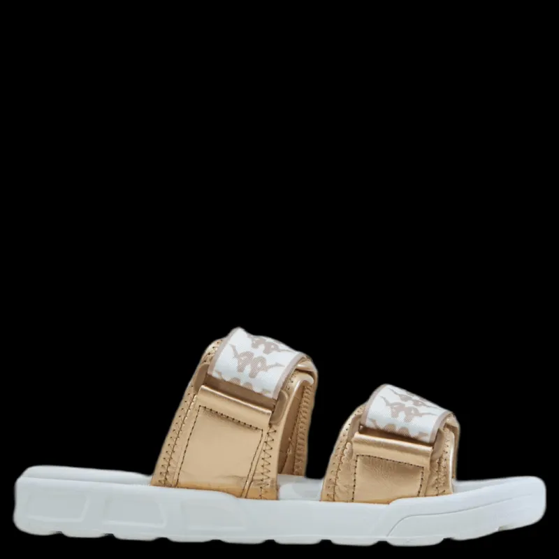 Kappa Slipper, Authentic Banda Aster White/Beige Vit och Beige