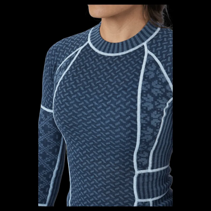 Outlet Kari Traa Smekker Long Sleeve Marin Blå