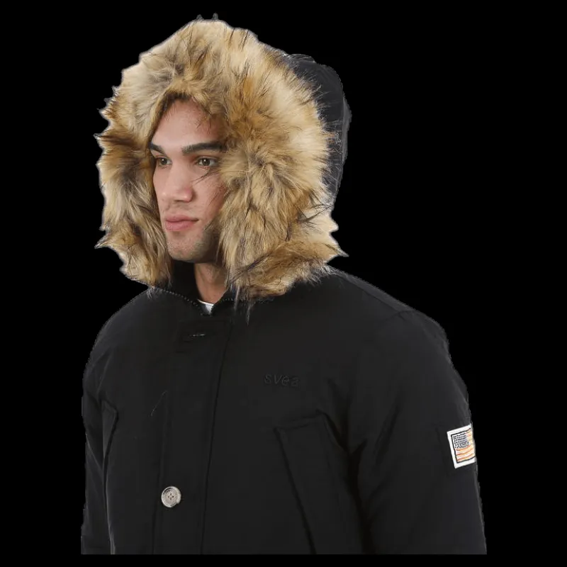 Svea Smith Jacket Black Svart Hot