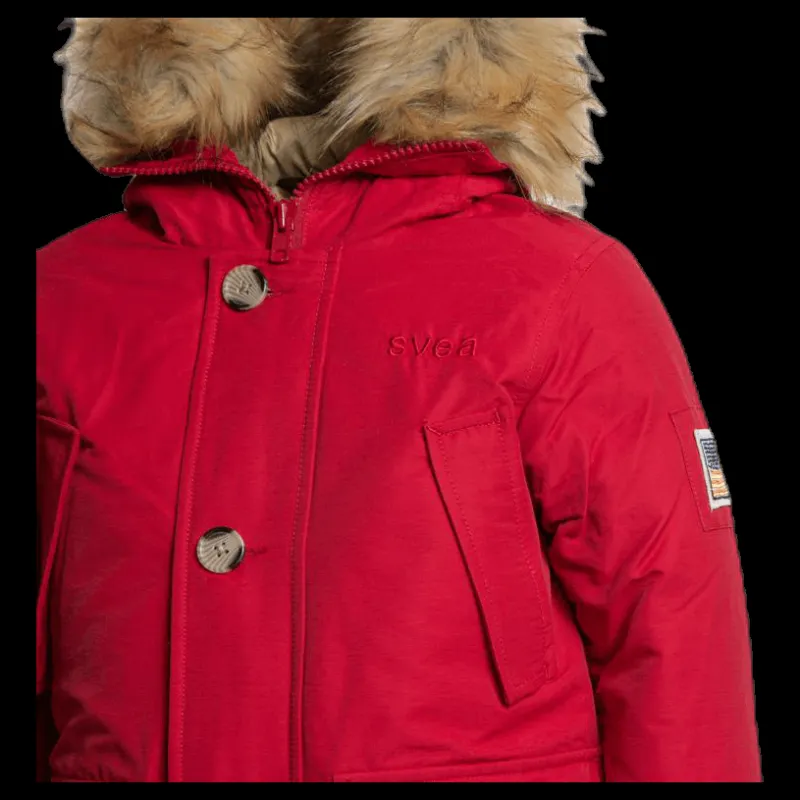 Svea Smith Junior Jacket Red Röd Hot