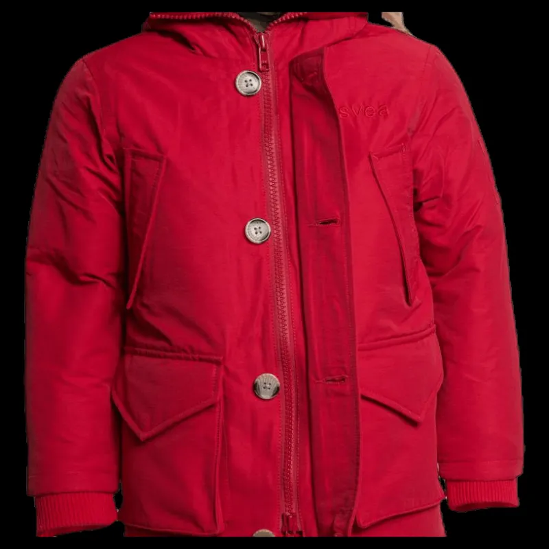 Svea Smith Junior Jacket Red Röd Hot