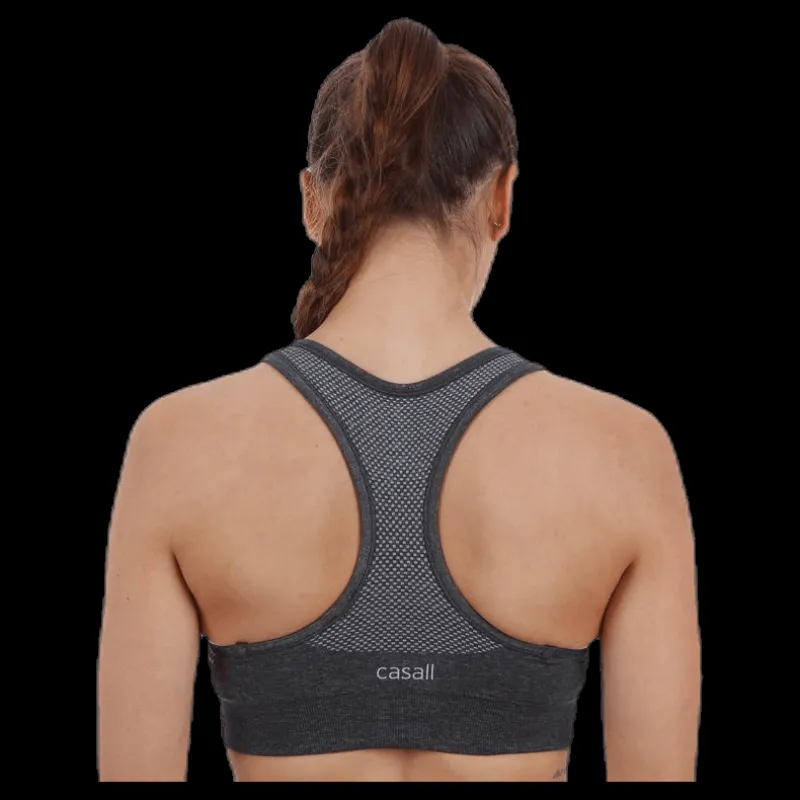 Casall Smooth Sports Bra Grey Grå Sale