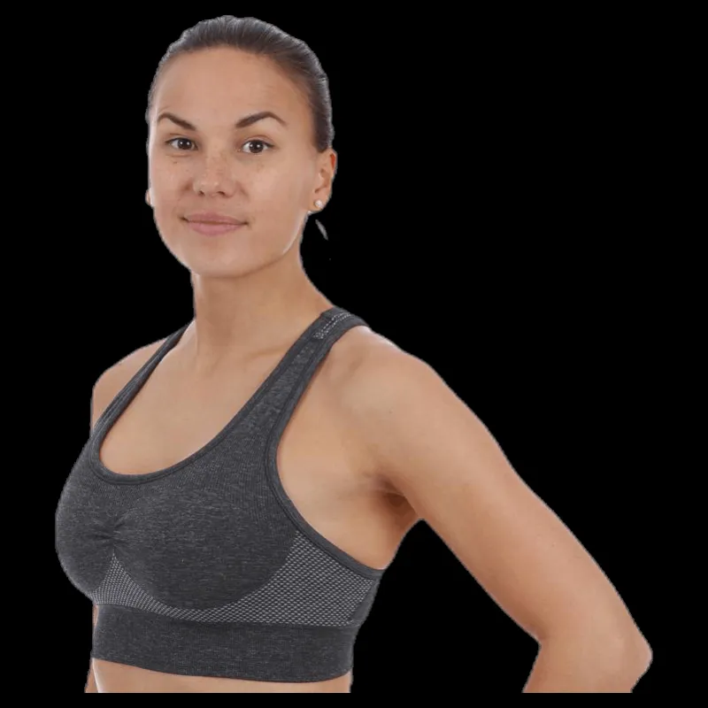 Casall Smooth Sports Bra Grey Grå Sale