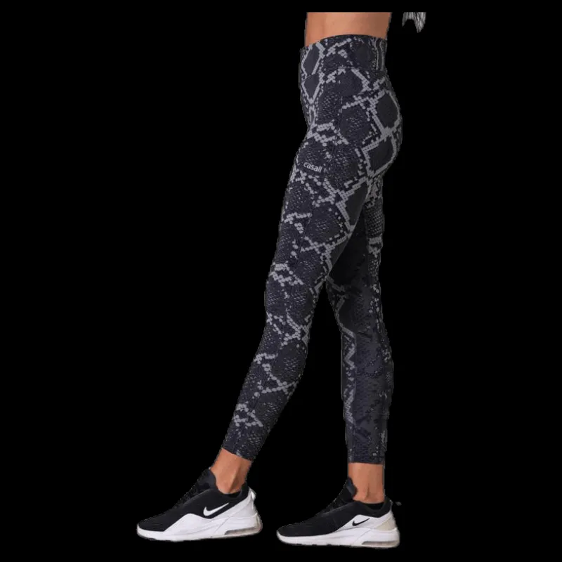 Sale Casall Snake Tights Grey Grå