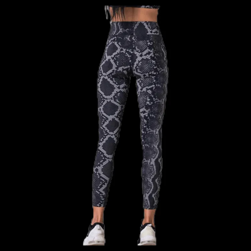 Sale Casall Snake Tights Grey Grå