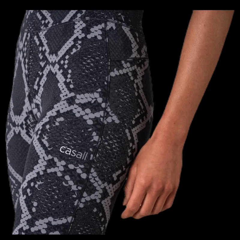Sale Casall Snake Tights Grey Grå