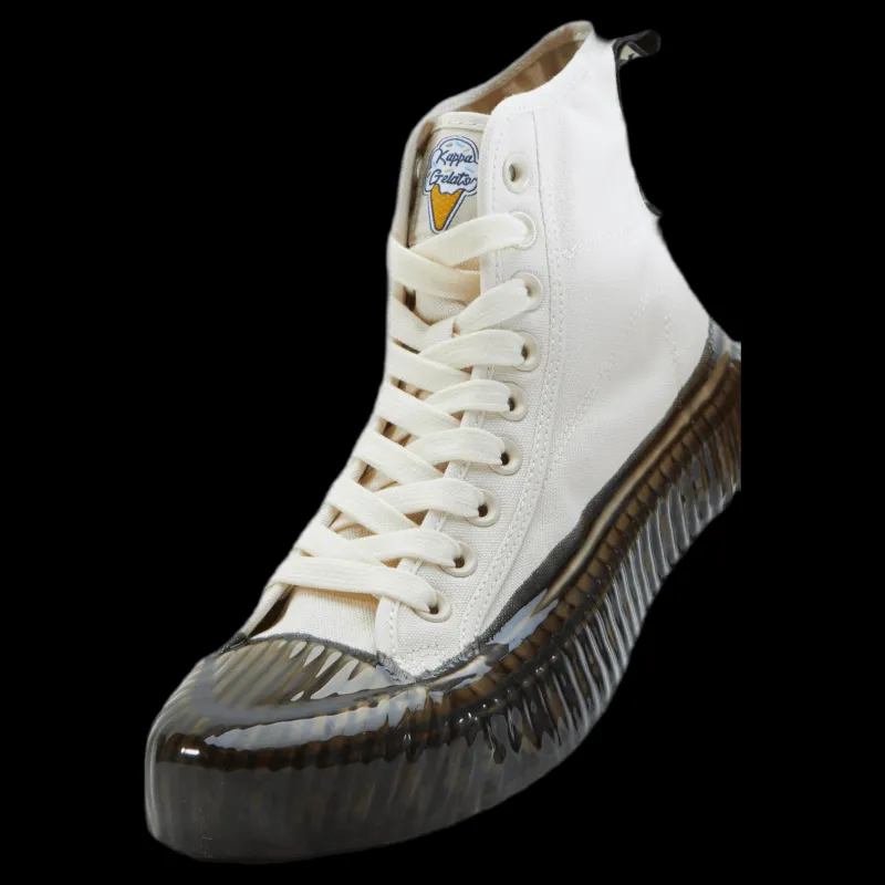 Kappa Sneakers Vulcanized, Gelato White Vit Sale
