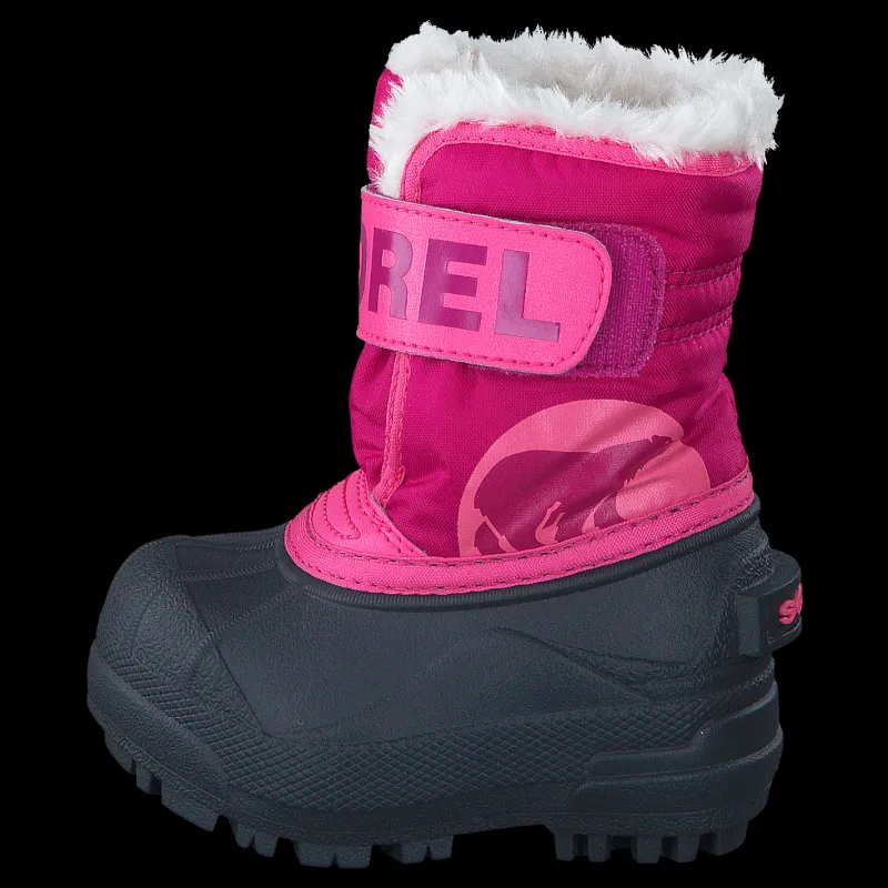 Sorel Snow Commander Toddler 652 Tropic Pink, Deep Blush Sale