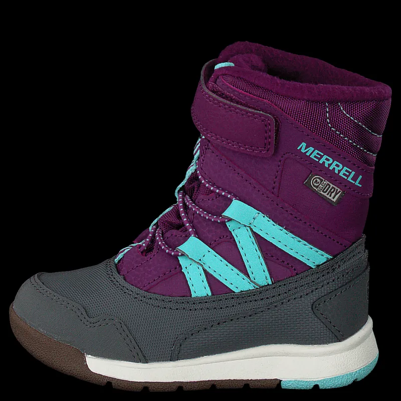 Merrell Snow Crush Wtpf Purple/turquoise