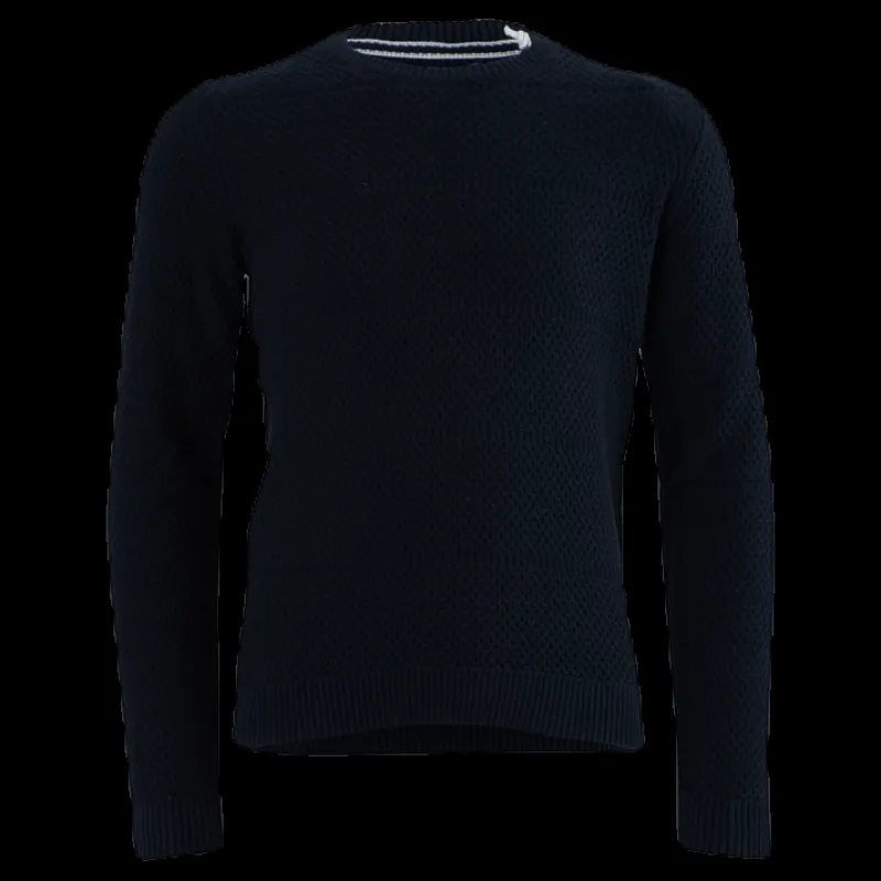 Jack & Jones Snow Knit Crew Neck Junior Blue Blå Online