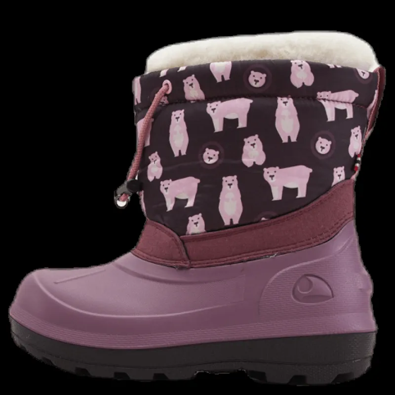 Online Viking Snowfall Bear Purple Lila