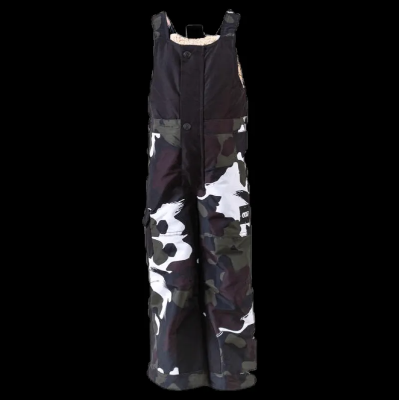 Sale Picture Organic Clothing Snowy Mini BIB Pant Patterned/Black Mönstrad och Svart