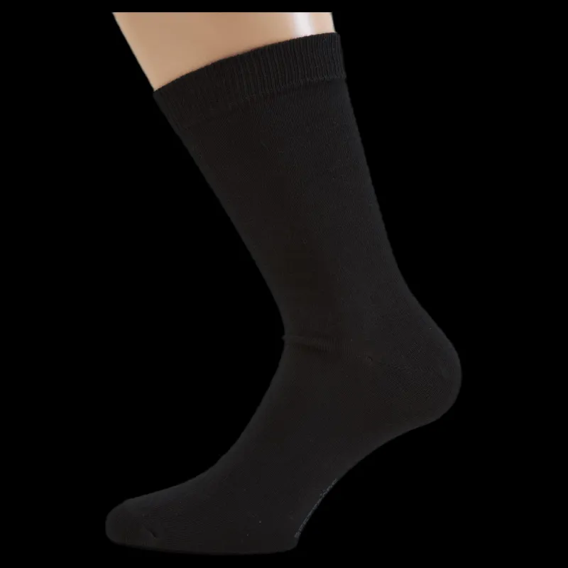 Resteröds Socks Organic Cotton 5-pack Black Svart Best