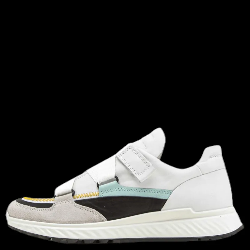 Best ECCO Soft 7 Runner White/Black Vit och Svart