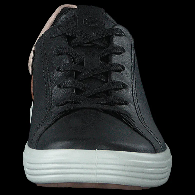 ECCO Soft 7 W Black/rose Dust/lion Svart Clearance