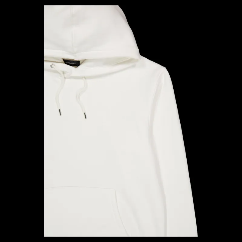 Jack & Jones Soft Sweat Hood White Vit Discount