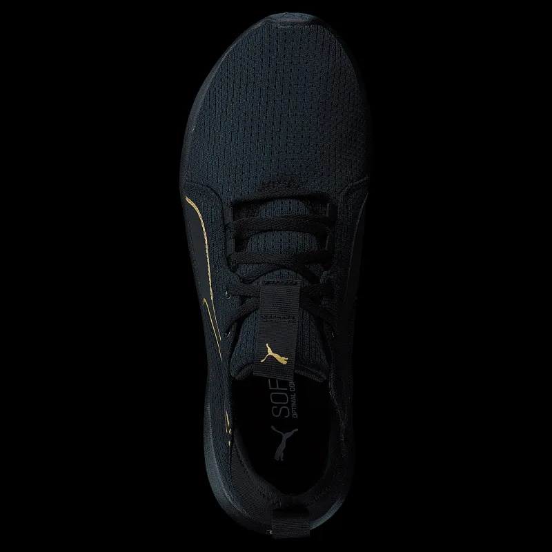 Puma Softride Vital Repel Wn's Black-teamgold Guld och Svart New