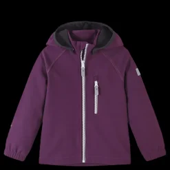 Online Reima Softshell jacket Vantti Deep purple Lila