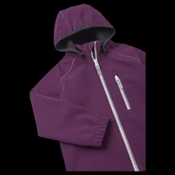 Online Reima Softshell jacket Vantti Deep purple Lila