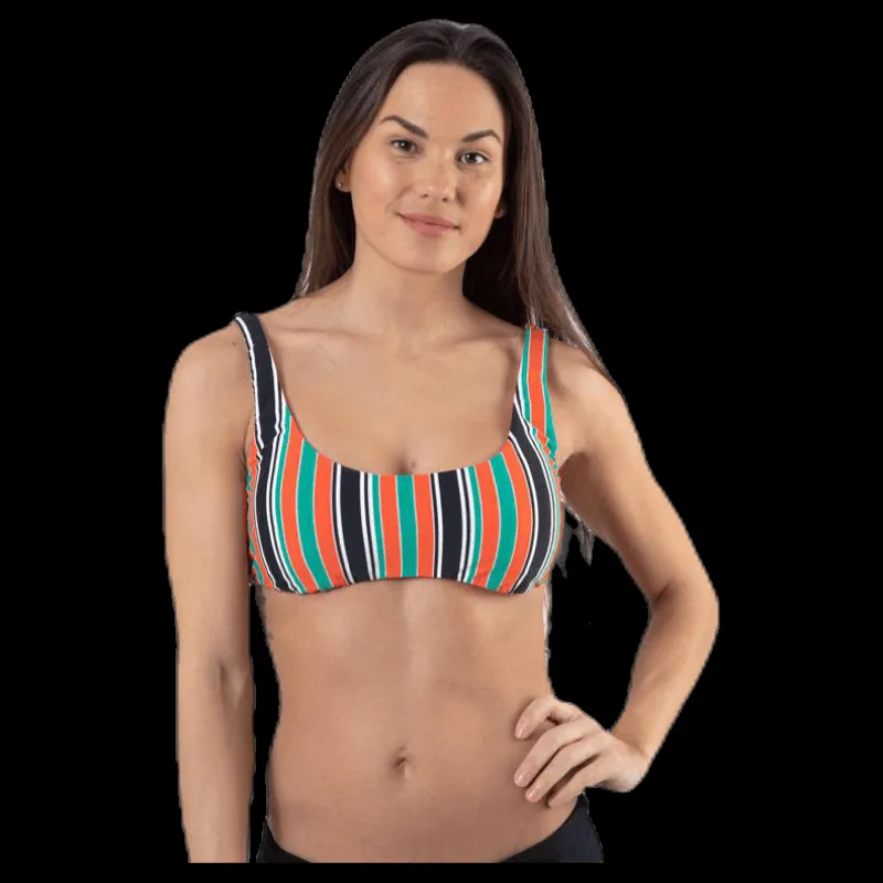 Online Billabong Sol Searcher Bralette Patterned Mönstrad