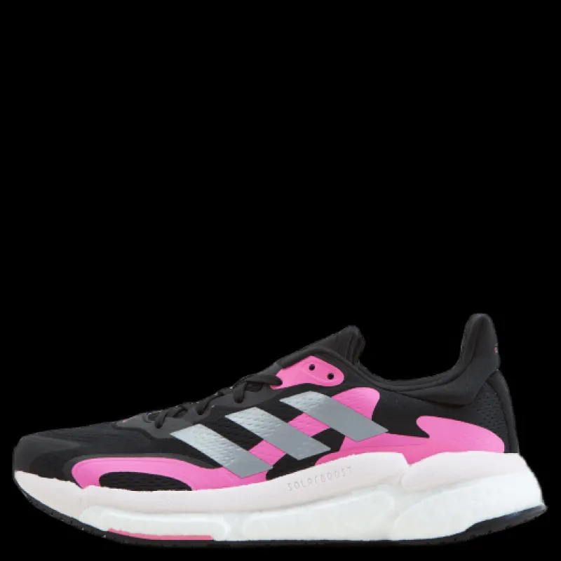 Best adidas SolarBoost 3 Shoes Core Black / Screaming Pink / Halo Silver Flerfärgad