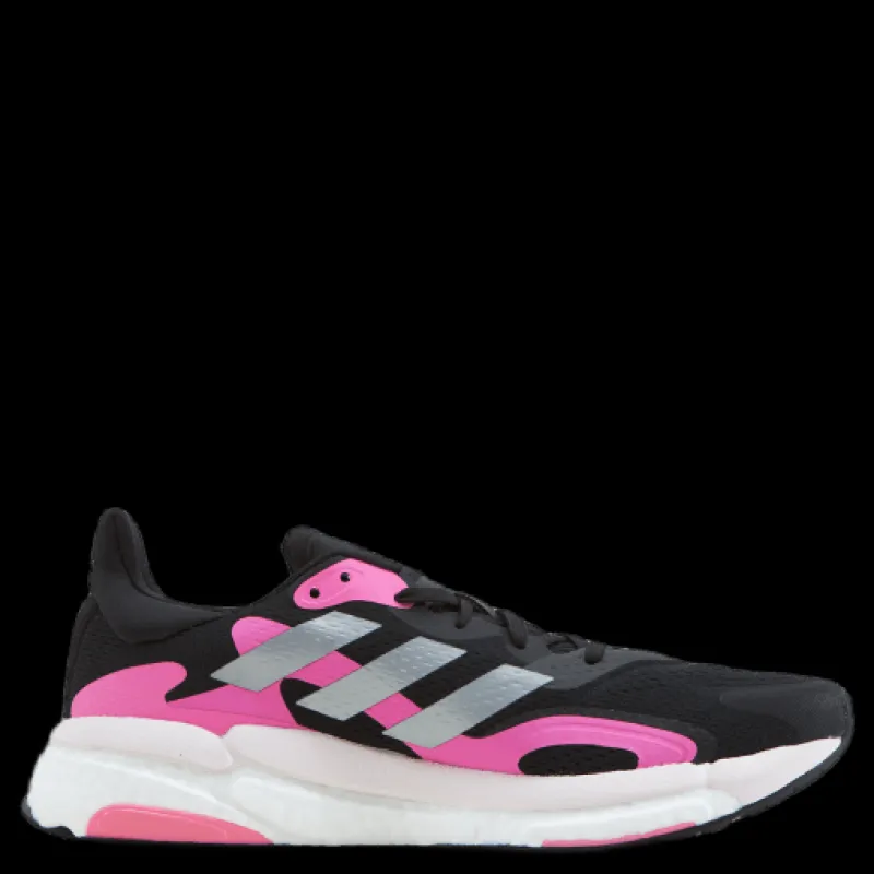 Best adidas SolarBoost 3 Shoes Core Black / Screaming Pink / Halo Silver Flerfärgad