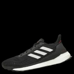 New adidas Solarboost 19 Shoes Core Black / Cloud White / Signal Pink / Coral Svart