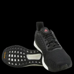 New adidas Solarboost 19 Shoes Core Black / Cloud White / Signal Pink / Coral Svart
