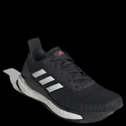 New adidas Solarboost 19 Shoes Core Black / Cloud White / Signal Pink / Coral Svart