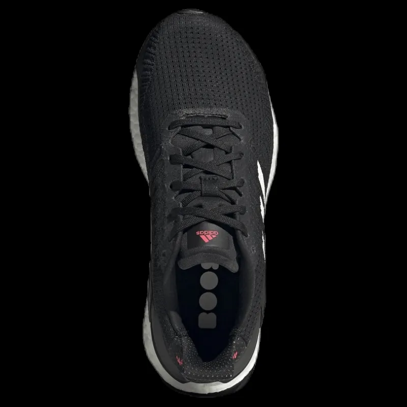 New adidas Solarboost 19 Shoes Core Black / Cloud White / Signal Pink / Coral Svart