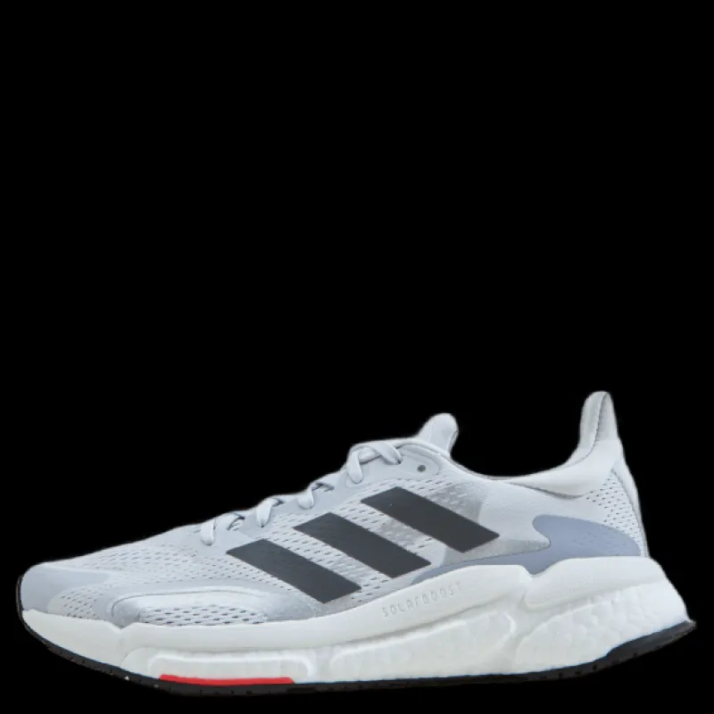adidas SolarBoost 3 Shoes Dash Grey / Grey Five / Solar Red Vit Discount