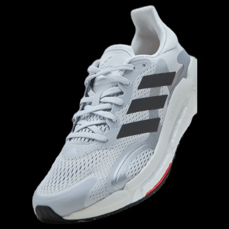 adidas SolarBoost 3 Shoes Dash Grey / Grey Five / Solar Red Vit Discount