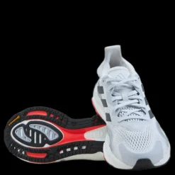 adidas SolarBoost 3 Shoes Dash Grey / Grey Five / Solar Red Vit Discount