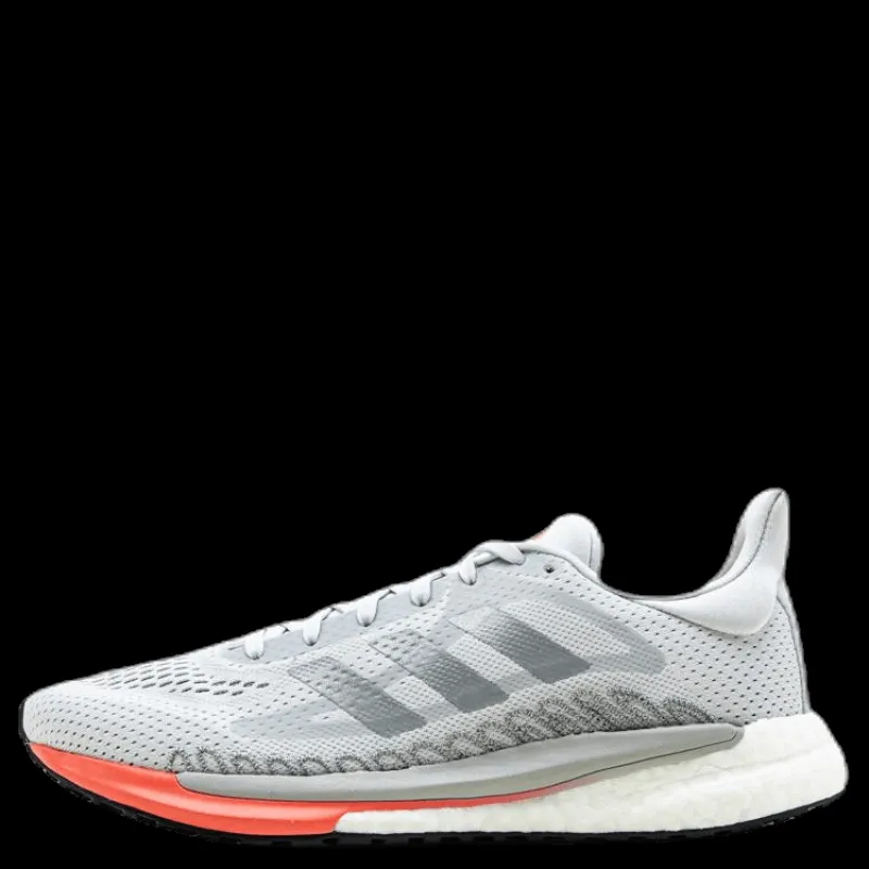 adidas SolarGlide 3 Shoes Dash Grey / Silver Metallic / Signal Pink / Coral Grå Hot