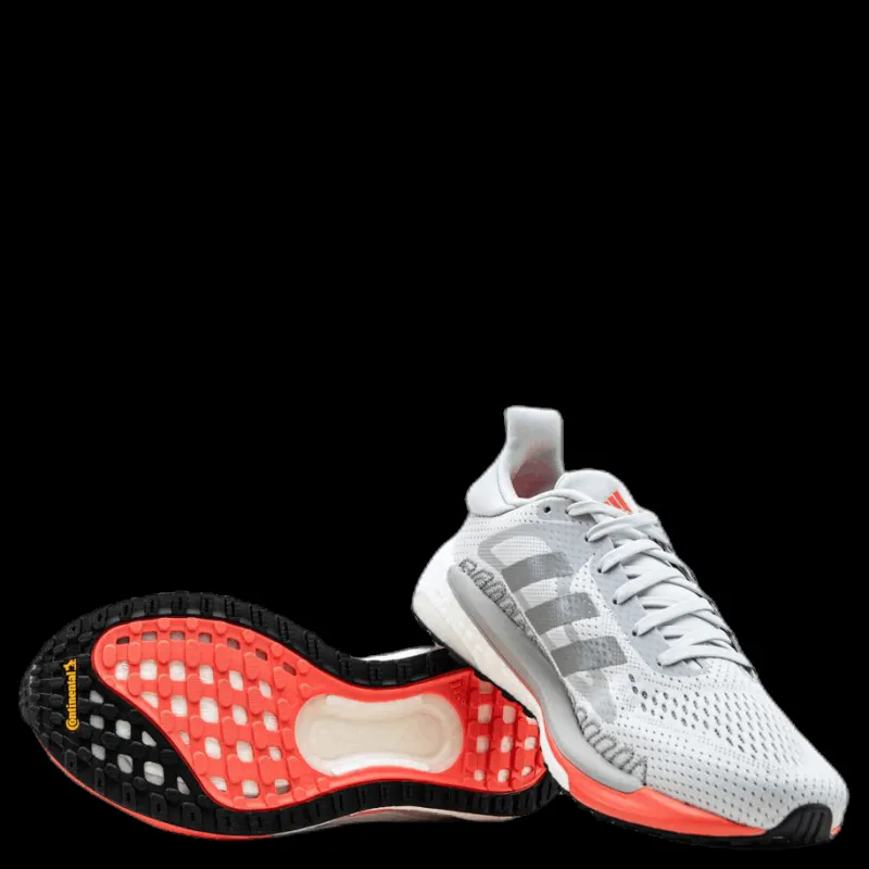 adidas SolarGlide 3 Shoes Dash Grey / Silver Metallic / Signal Pink / Coral Grå Hot