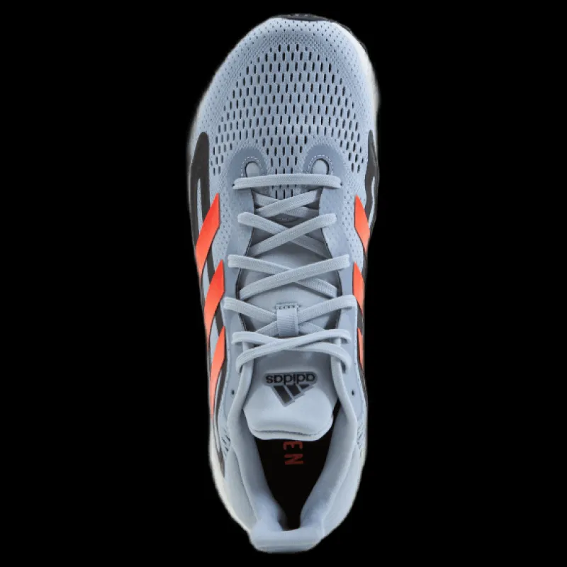 Hot adidas SolarGlide 4 Shoes Halo Silver / Solar Red / Core Black Flerfärgad